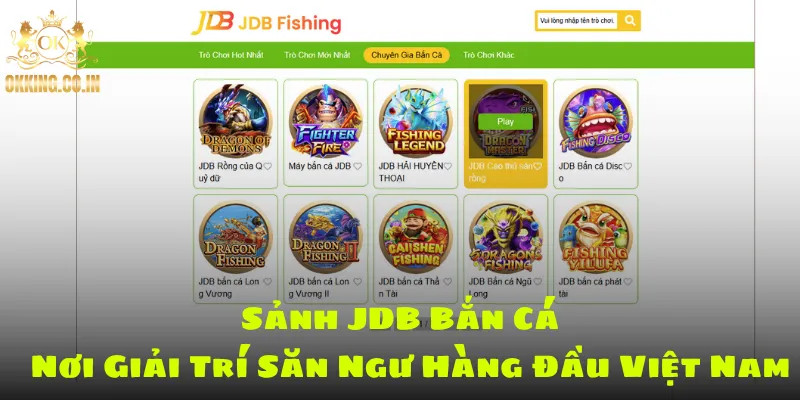 JDB bắn cá