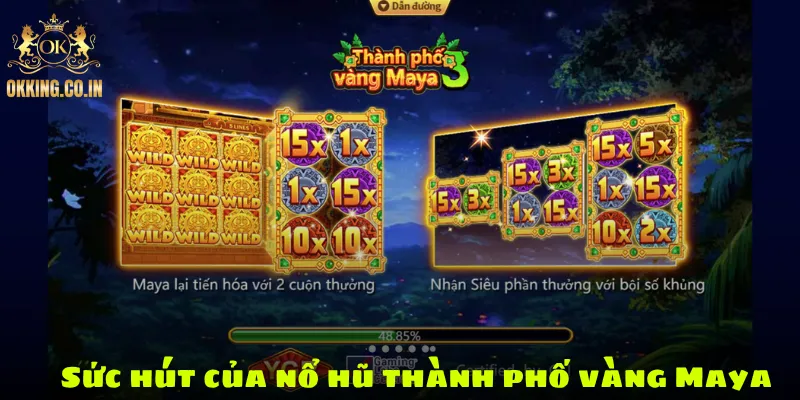 Sức hút của nổ hũ thành phố vàng Maya