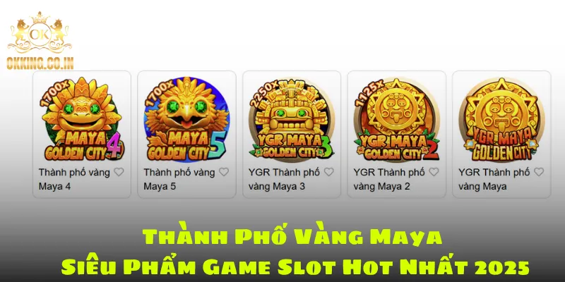 thành phố vàng Maya